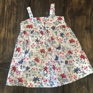 NWT GAP floral button down dress